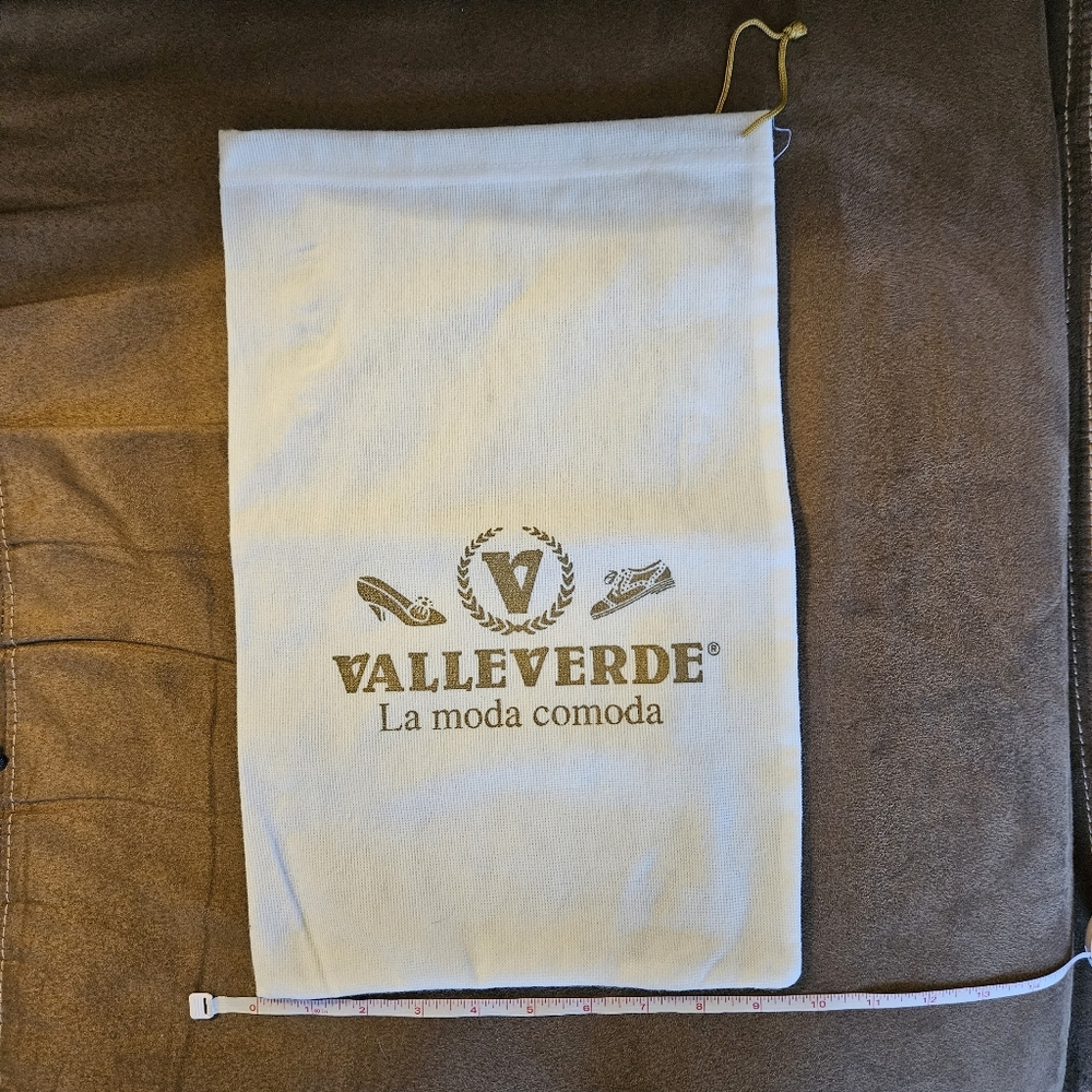 Valleverde Beige Shoe Dust Bag